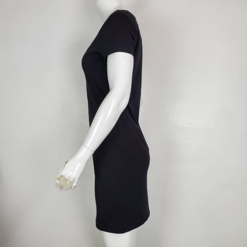 NEW H&M Black Scoopneck Shirtdress - Picture 2 of 6